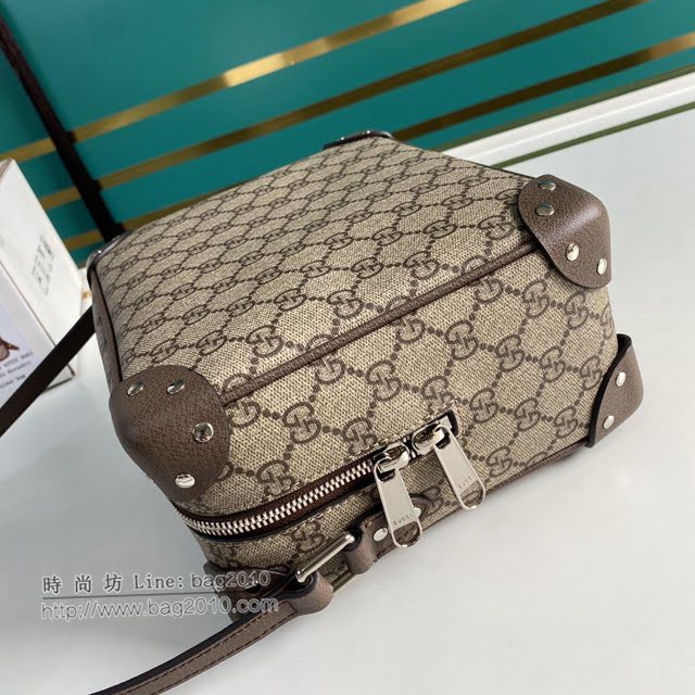 Gucci男包 古驰GG印花邮差包 Gucci单肩斜挎包 626363  gdj1677